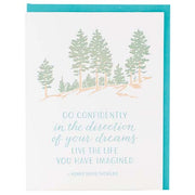 Henry David Thoreau card